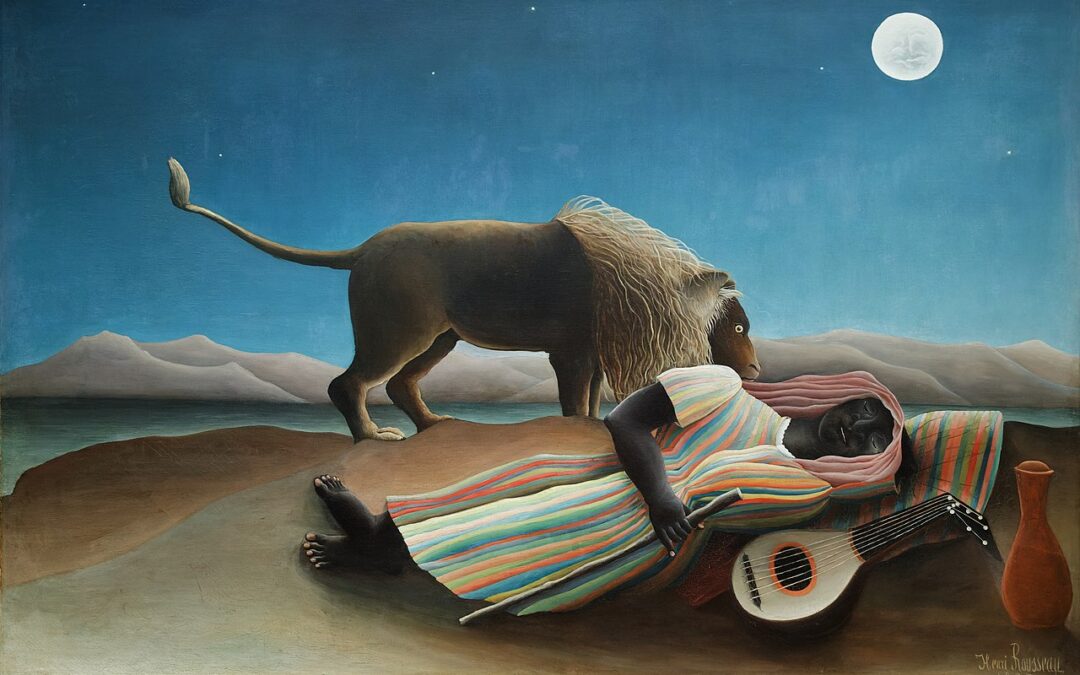 Rousseaus Sleeping Gypsy